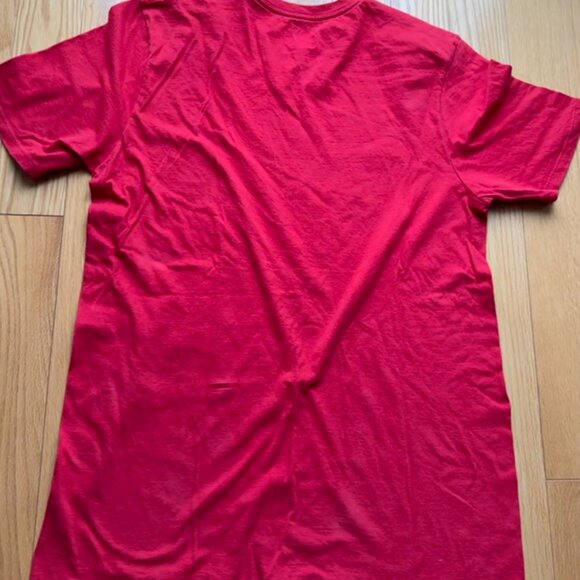 Nike Air Short-Sleeved Red T-Shirt - Picture 2 of 5
